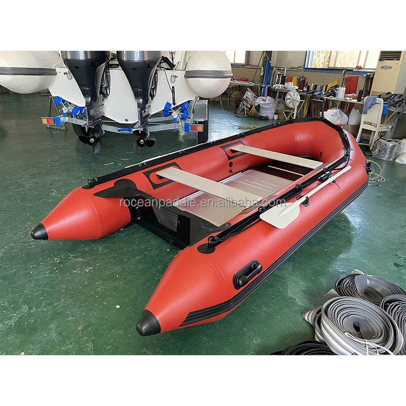 Inflatable Boat 3.3M Pvc - Łódź pontonowa składana, z homologacją CE,