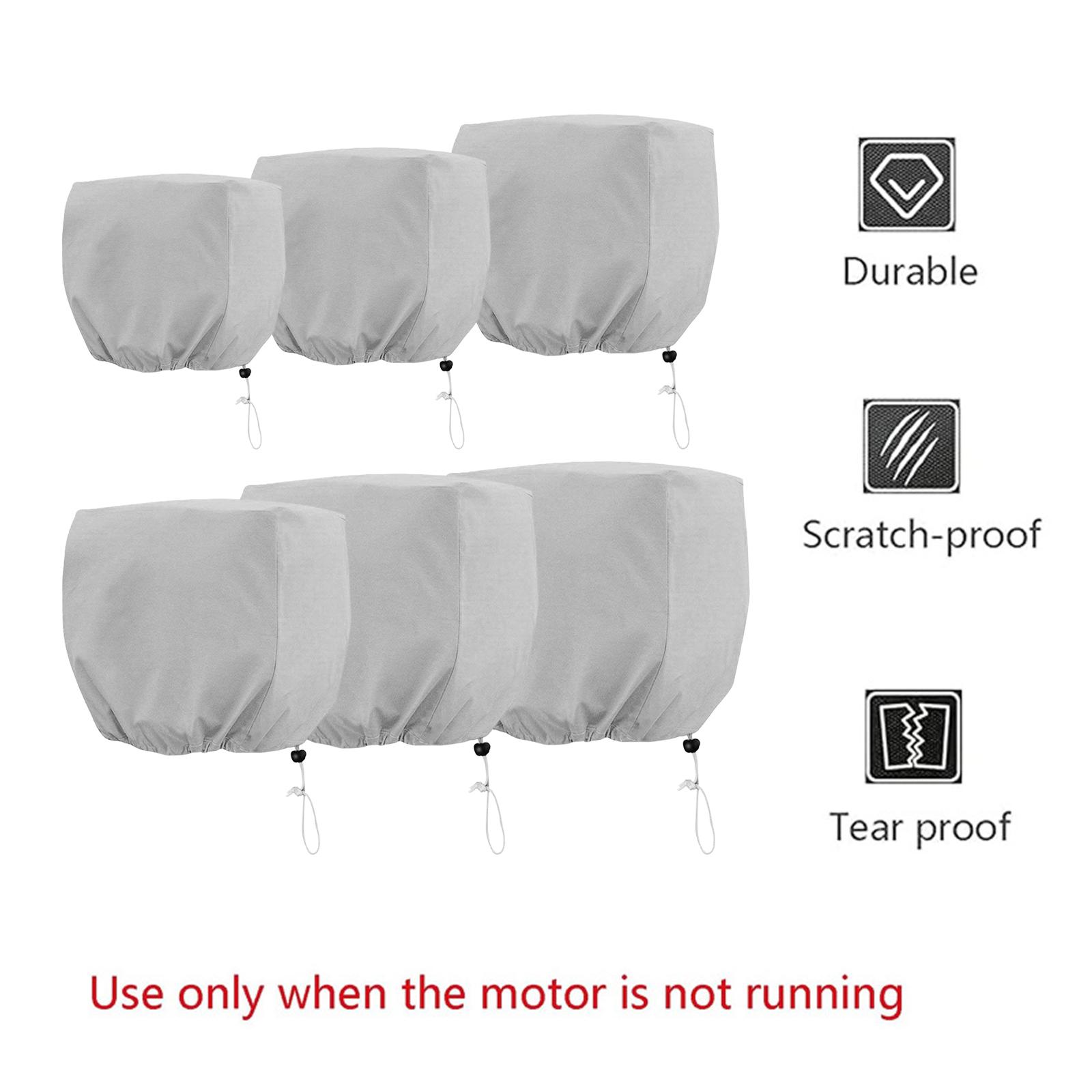 Outboard Motor Cover Waterproof - Wytrzymała osłona silnika łodzi, wodoodporny pokrowiec
