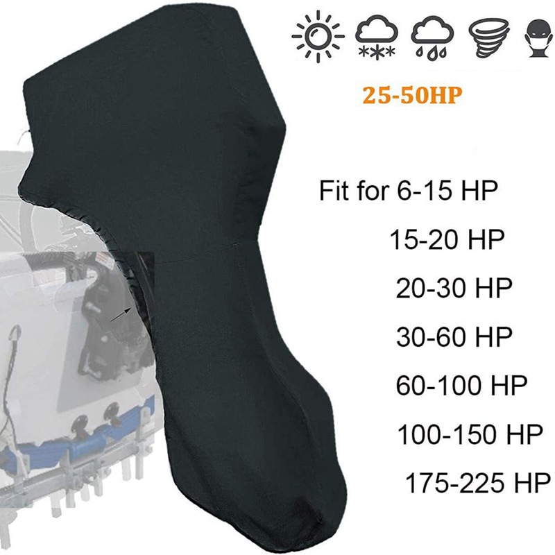 Outboard Motor Cover Waterproof - Pokrowiec na silnik łodzi, wodoodporny, odporny