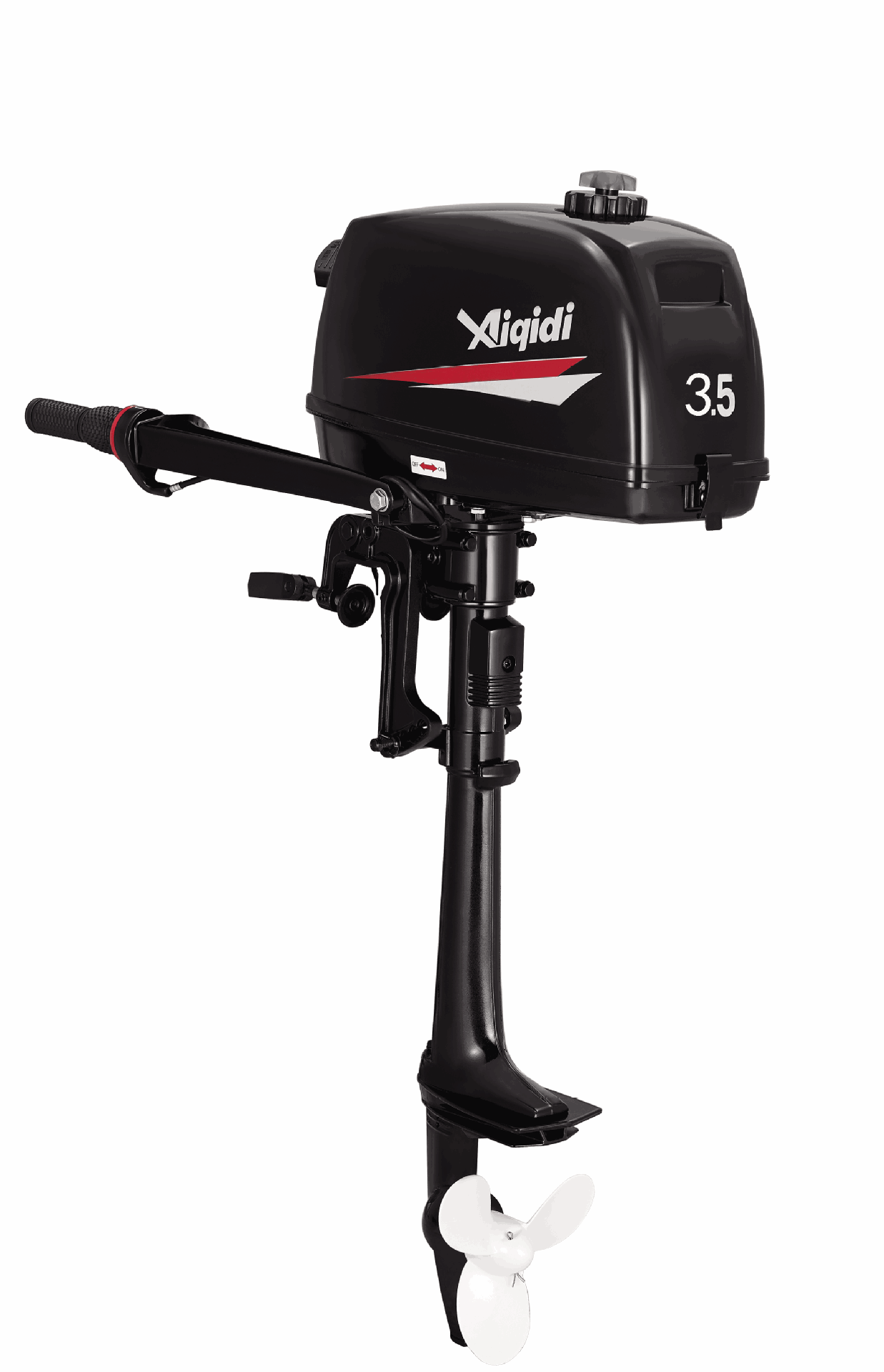 Electric Outboard Motor 3Hp - Nowy silnik zaburtowy Aiqidi 2-suwowy 3.5