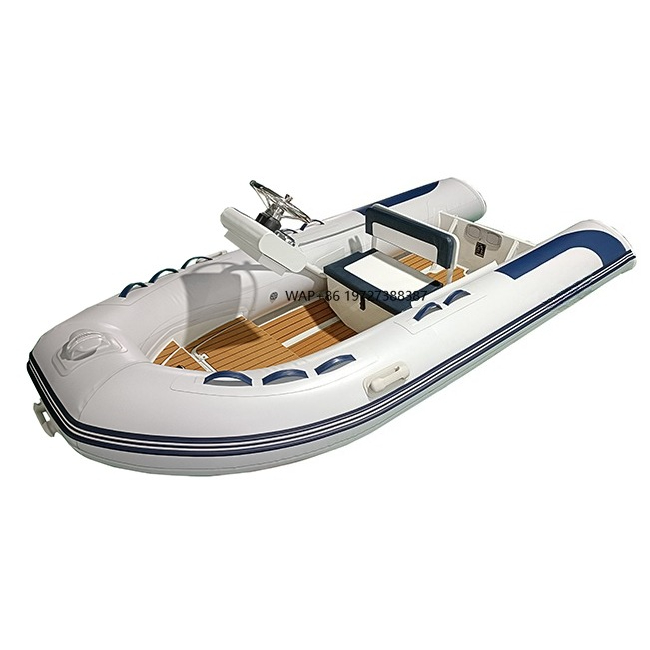 Inflatable Boat 3.3M Pvc - Dwupokładowa łódź RIB z aluminiową konstrukcją,