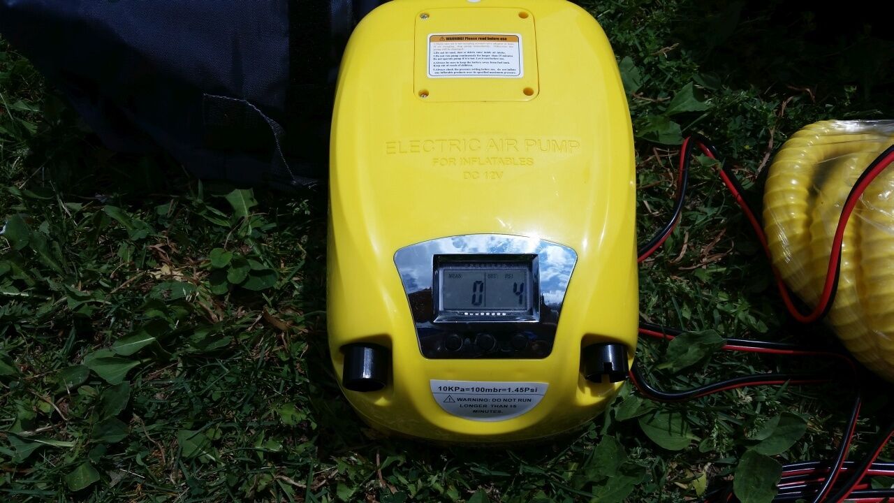 Cyfrowa elektryczna pompka wys – Inflatable Boat Electric Pump recenzja i cena