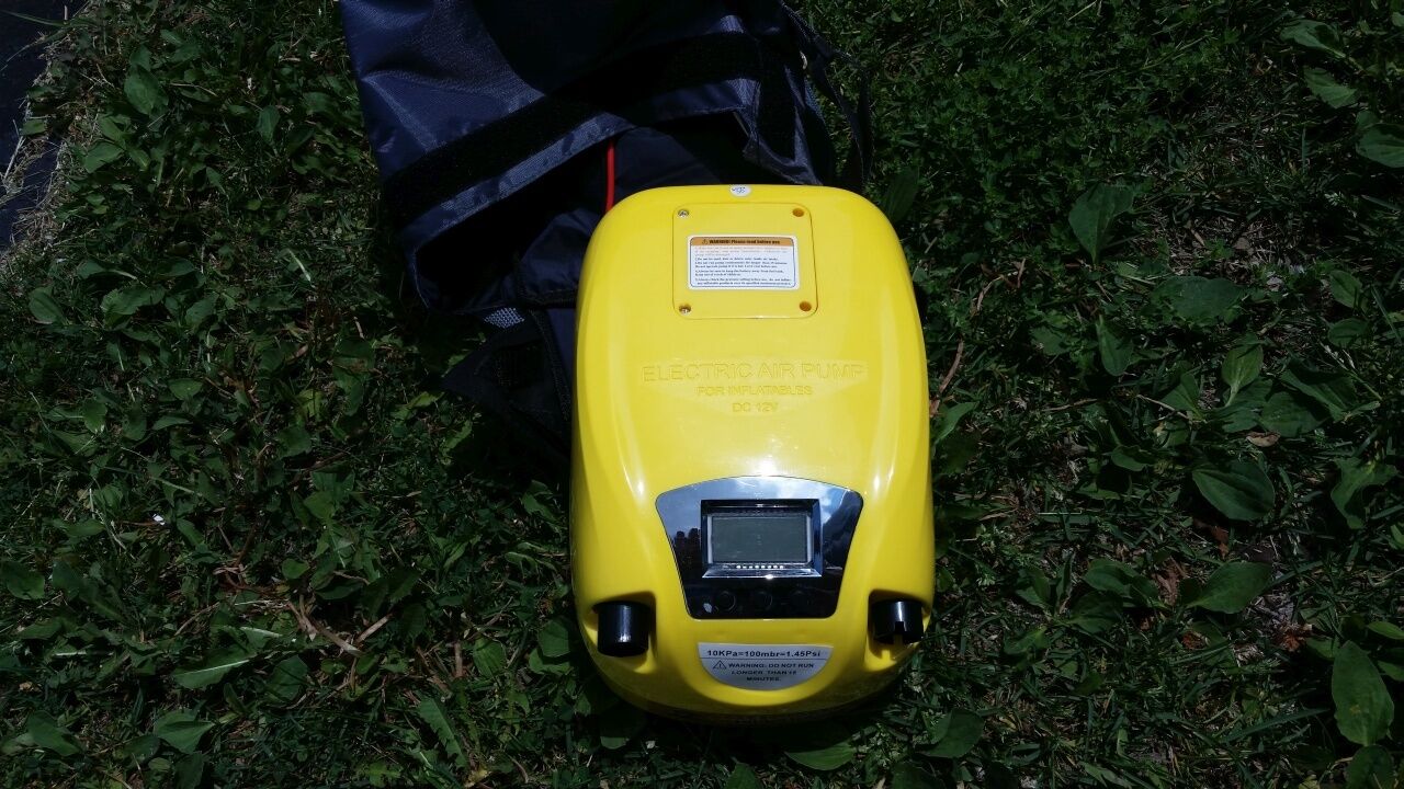 Cyfrowa elektryczna pompka wys – Inflatable Boat Electric Pump recenzja i cena