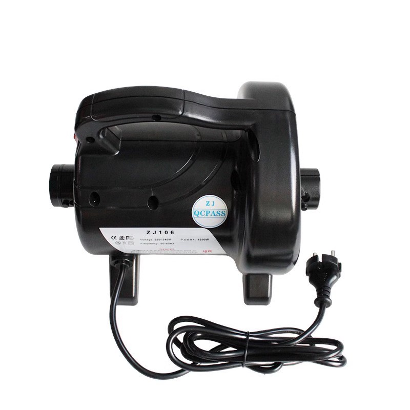 ZJ106 1200W Mocna, wysokowydaj – Inflatable Boat Electric Pump recenzja i cena