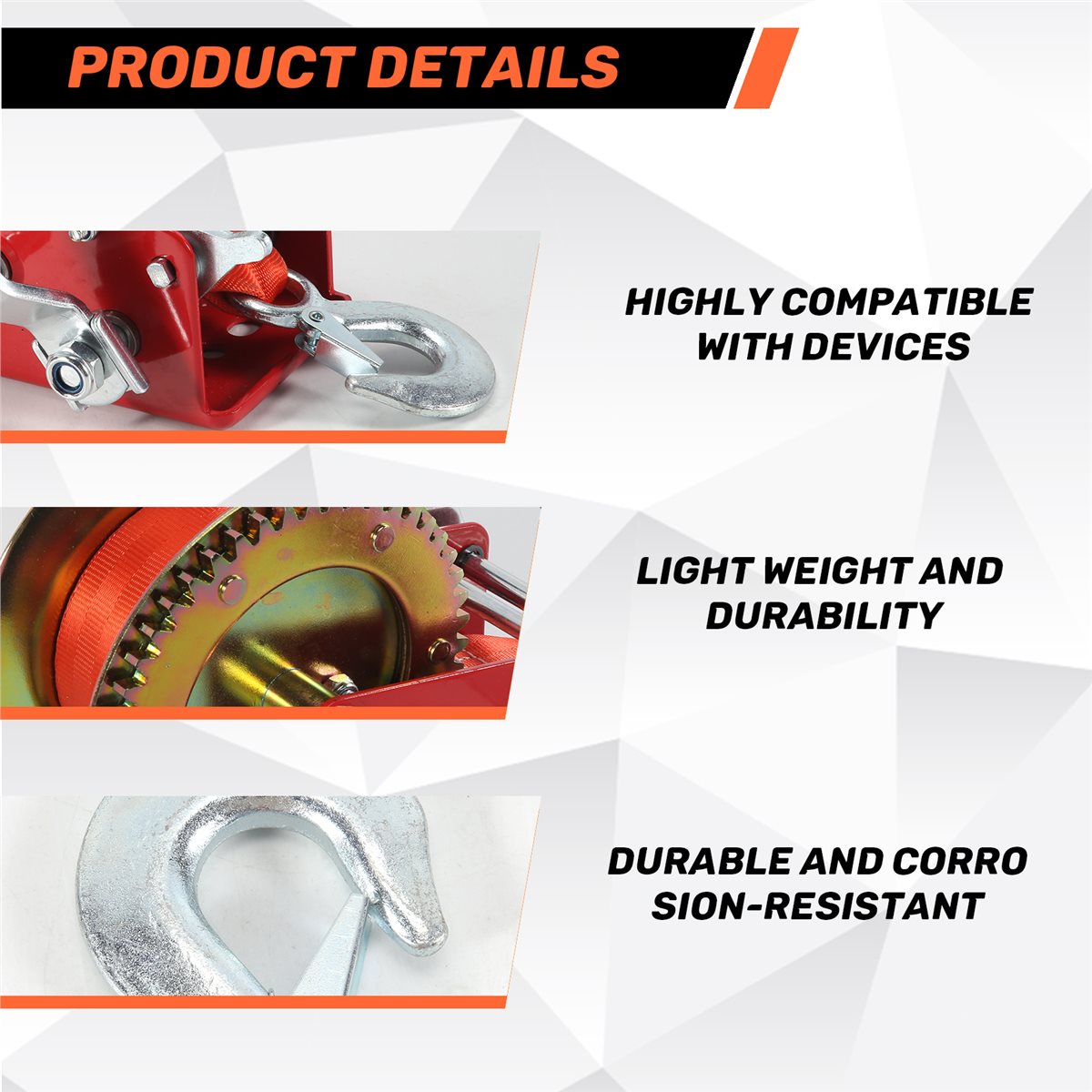 ABLK – wciągarka do łodzi o du – Boat Trailer Winch Strap recenzja i cena