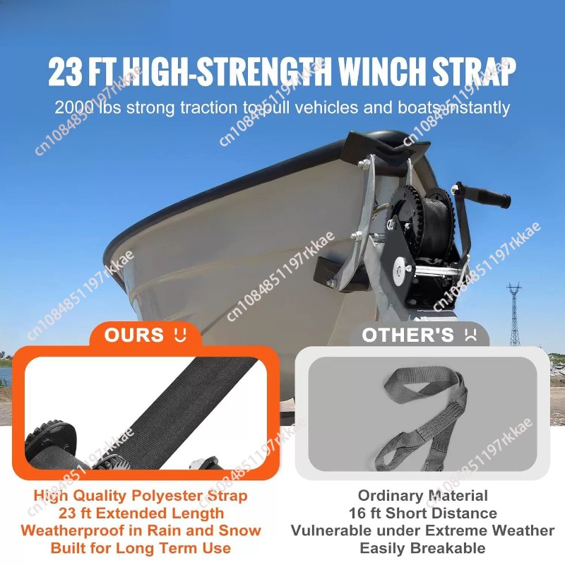 Wciągarka ręczna o udźwigu 250 – Boat Trailer Winch Strap recenzja i cena