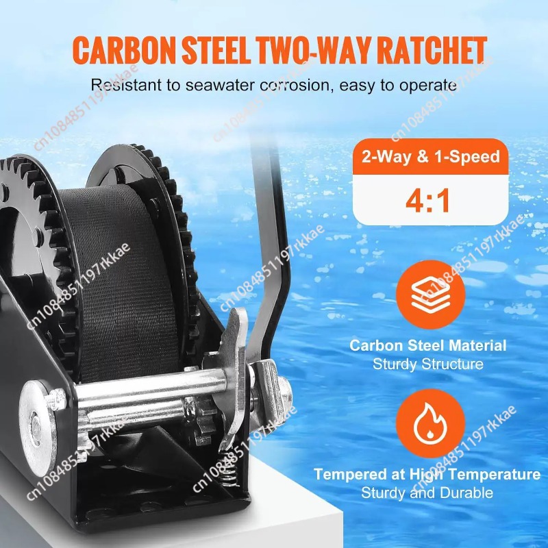 Wciągarka ręczna o udźwigu 250 – Boat Trailer Winch Strap recenzja i cena