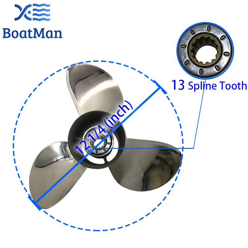 BoatMan ®   Akcesoria do łodzi – Outboard Motor Propeller Stainless recenzja i cena