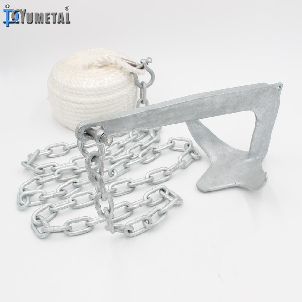 Zestaw kotwic Bruce z liną i ł – Boat Anchor Kit Galvanized recenzja i cena