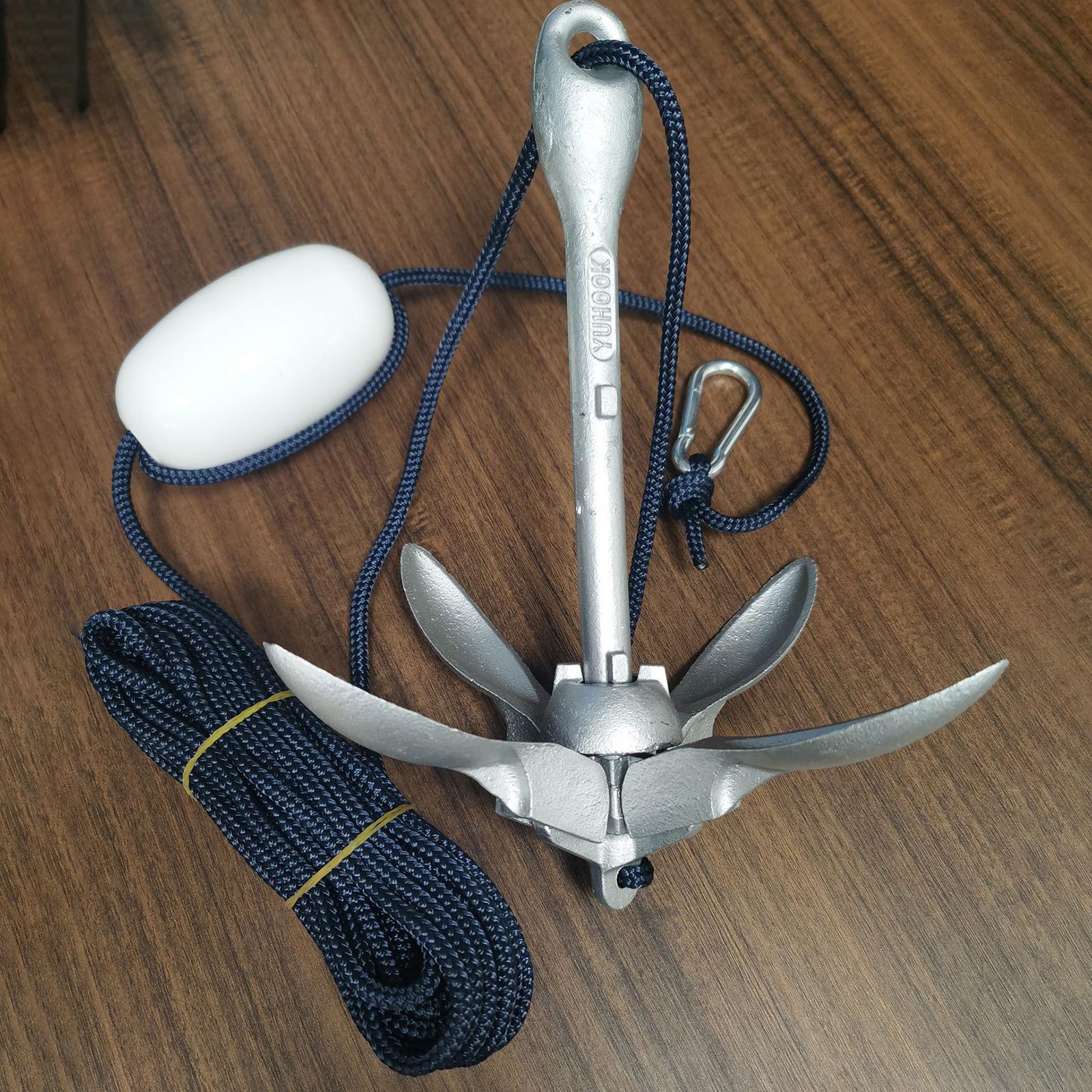 Zestaw składanej kotwy łodziow – Boat Anchor Kit Galvanized recenzja i cena