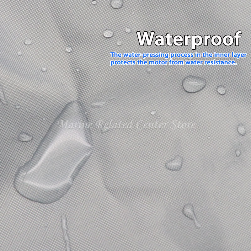 Szara osłona silnika zaburtowe – Outboard Motor Cover Waterproof recenzja i cena