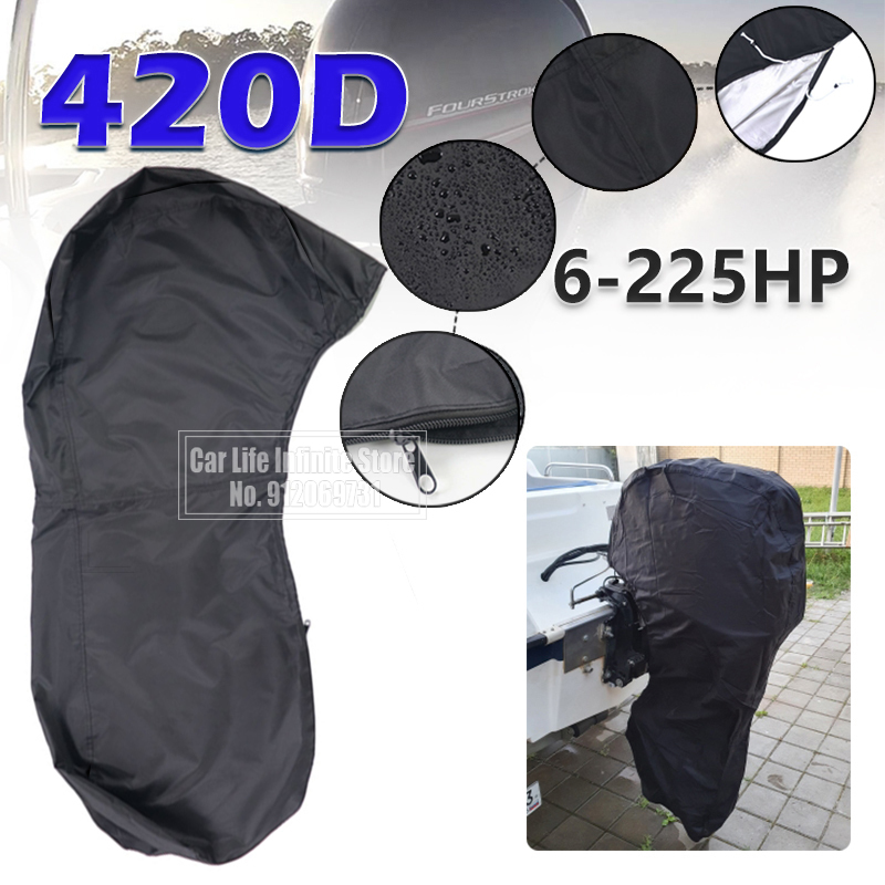420D 6-225HP Pokrowiec na łódź – Outboard Motor Cover Waterproof recenzja i cena