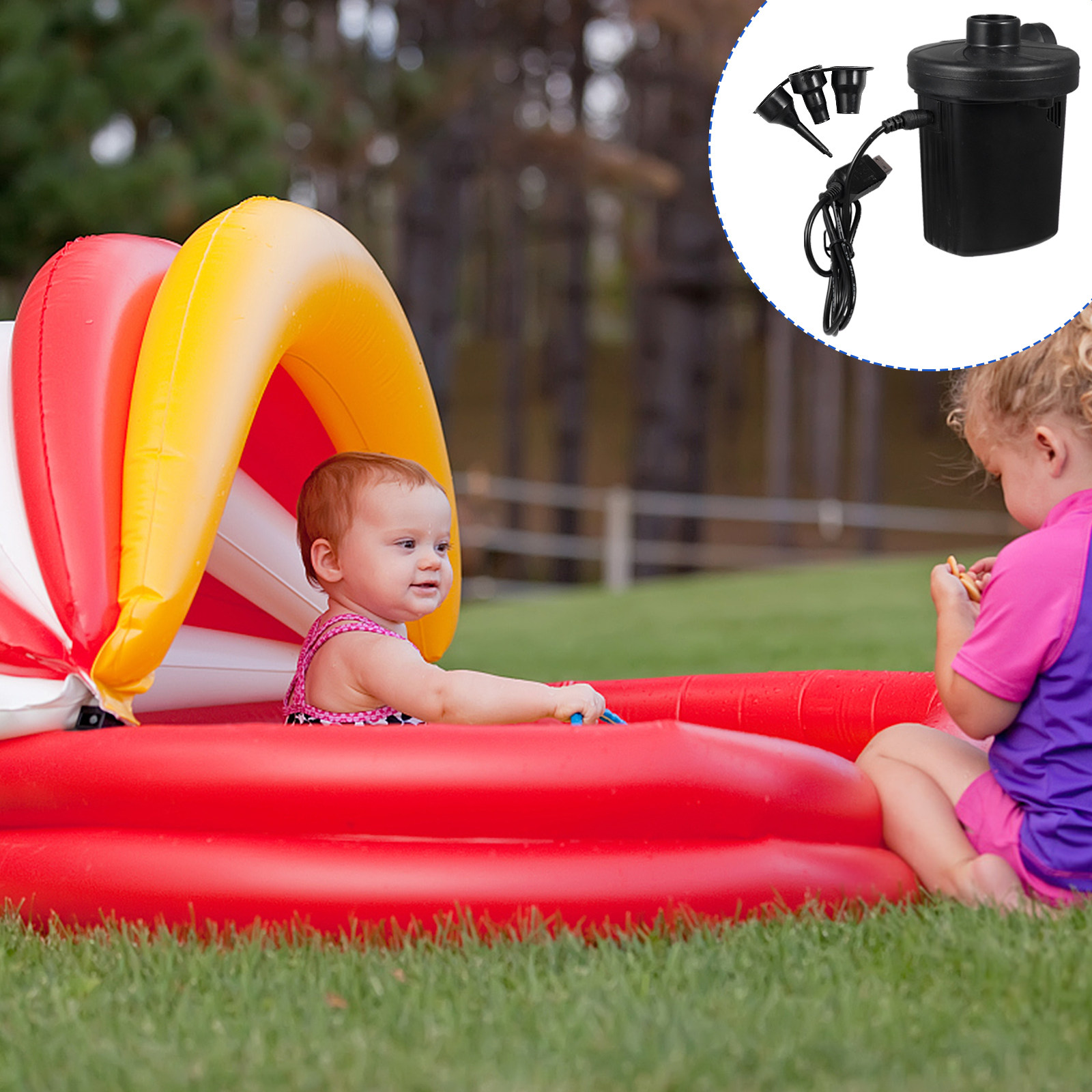 Akumulatorowa elektryczna pomp – Inflatable Boat Electric Pump recenzja i cena
