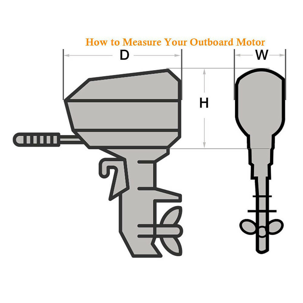 Silnik osłona łodzi 15-250HP 2 – Outboard Motor Cover Waterproof recenzja i cena