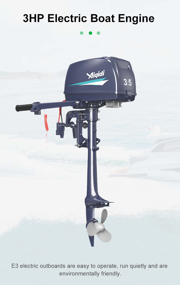 Elektryczny silnik zaburtowy E – Electric Outboard Motor 3Hp recenzja i cena