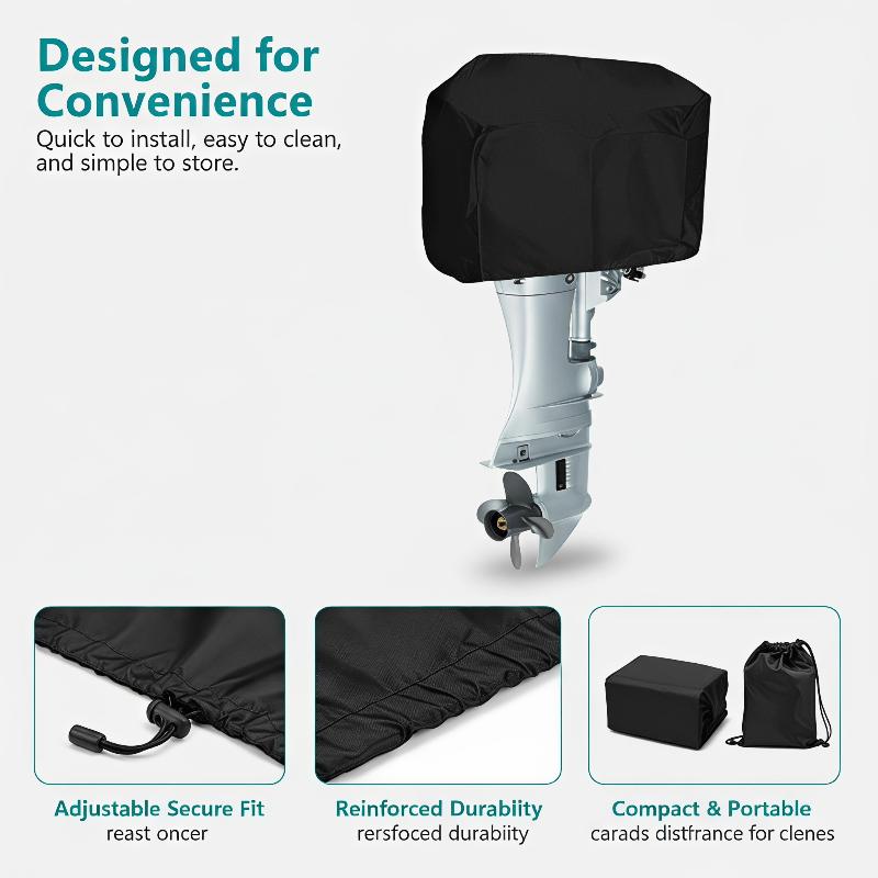 Pokrowiec na silnik zaburtowy  – Outboard Motor Cover Waterproof recenzja i cena