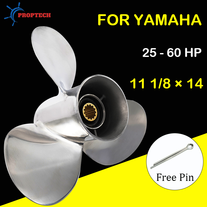 Śruba napędowa 11 1/8x14 do ło – Outboard Motor Propeller Stainless recenzja i cena