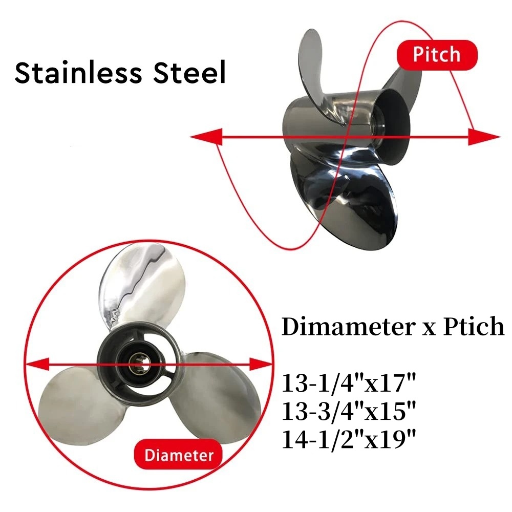 Nowa śruba napędowa Winibo 3-ł – Outboard Motor Propeller Stainless recenzja i cena