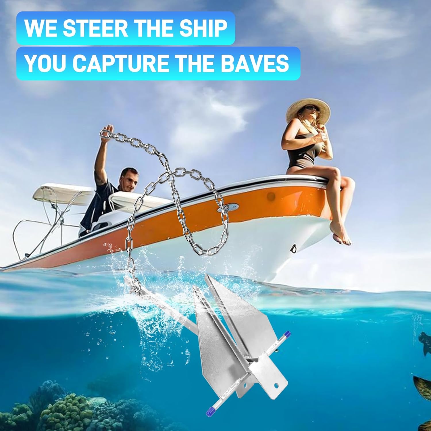 Zestaw kotwic do łodzi o dużej – Boat Anchor Kit Galvanized recenzja i cena