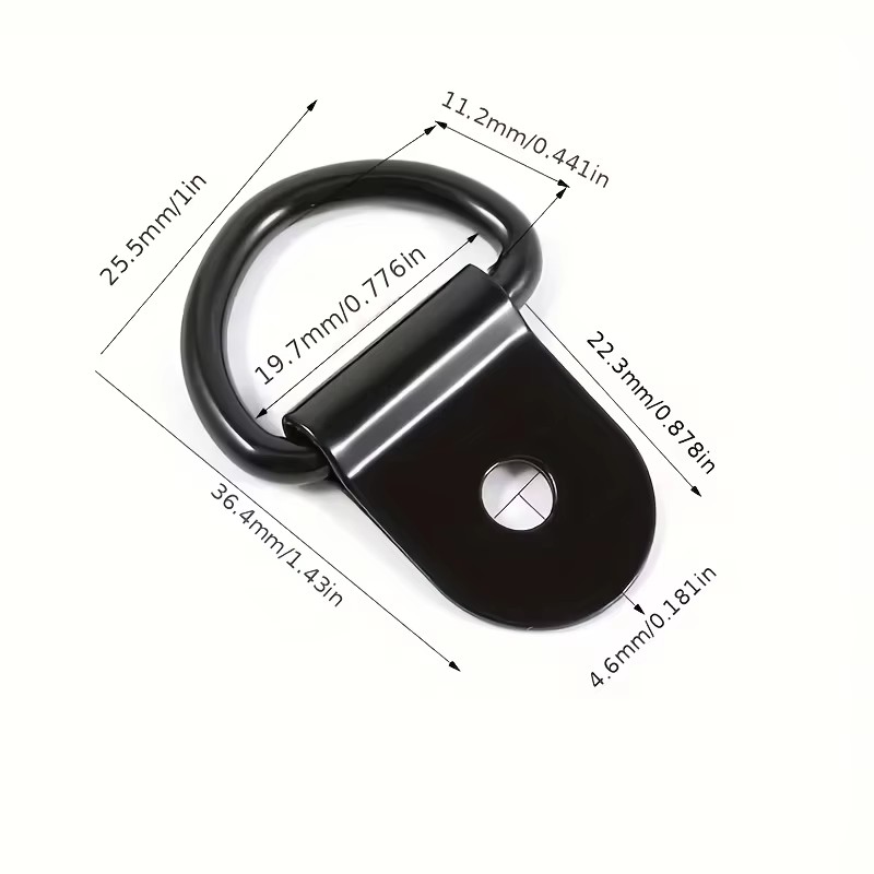 10 szt. Pierścieni D do mocowa – Boat Trailer Winch Strap recenzja i cena