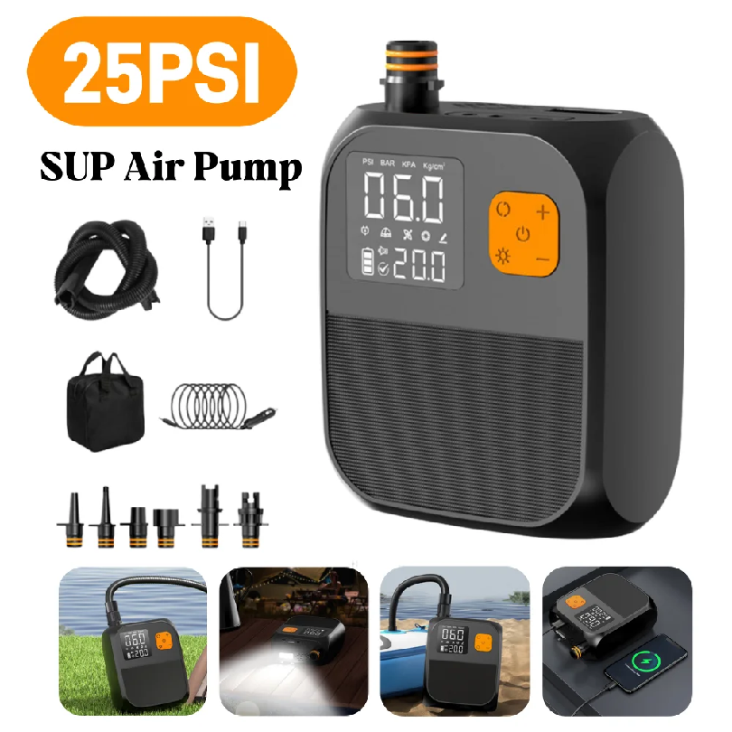Elektryczna pompa do pompowani – Inflatable Boat Electric Pump recenzja i cena