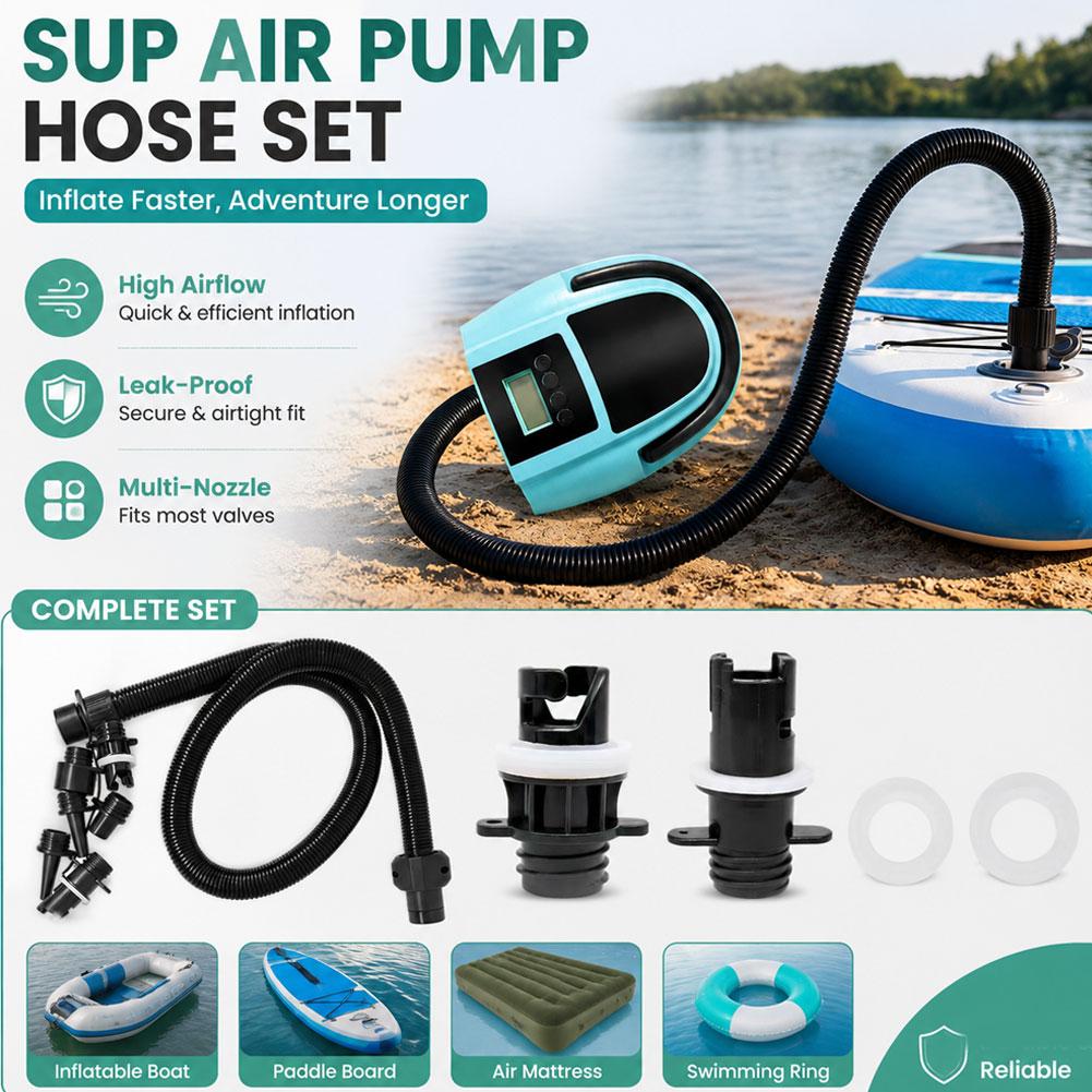 Zestaw węża powietrznego z 7 d – Inflatable Boat Electric Pump recenzja i cena